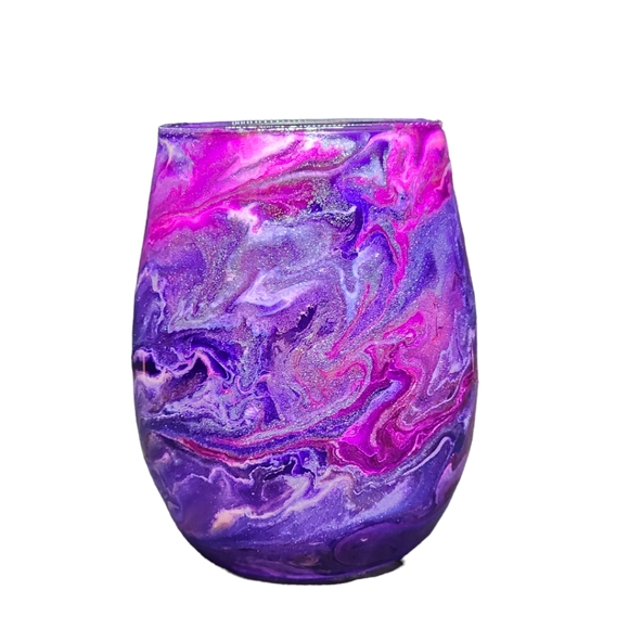 ((SOLD OUT)) Violeta/15oz Stemless Wine Set - Picture 4 of 5